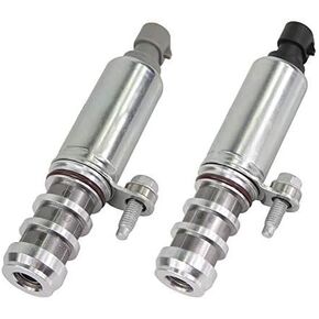 ZBN 12655421 12655420 مدخل عمود الحدبات والعادم، محرك الملف اللولبي للتحكم في زيت VVT مجموعة صمامات (2 قطعة) متوافقة مع Chevy Cobalt HHR Malibu Equinox GMC Terrain Pontiac Saturn in Kuwait