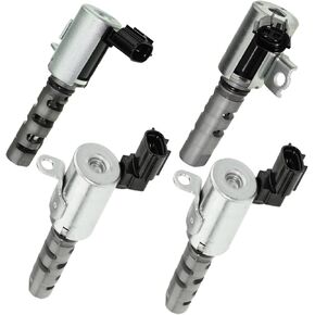 2Pair Camshaft Position Solenoid Timing actuator Oil Control Valve OCV for Lexus ES350 RX350 07-13 - for Toyota 05-16 Avalon Camry Highlander RAV4 Sienna Venza Exhaust Intake OE# 153300P030 153400P020