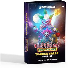 Toynk Cardsmiths Killer Klowns Trading Card Series 1 صندوق تجميع | 2 عبوة