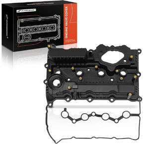 A-Premium Engine Valve Cover Compatible with Hyundai Sonata 2015-2019, Santa Fe 2019-2020, Santa Fe Sport 2017-2018, 2.0L 2.4L, Replace# 224102GGB0