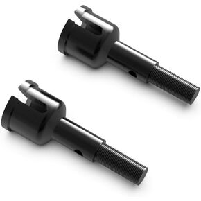 AMORIL 2 PCS RC Rear Wheel Axle Cups Wheel Stub Axle Shafts Compatible for 1/10 RC Trucks for Boys RZ001G-A,Part Number R11039,2PC