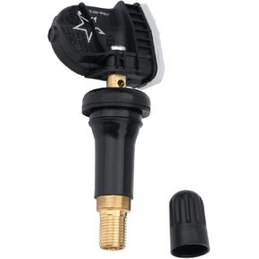 13598771 315MHz Preprogrammed Tire Sensor Compatible with Chevy GMC &Other GM Vehicles- Silverado Tahoe Sierra Yukon Escalade, Snap-in Tire Pressure Monitoring System (TPMS) Sensor Rubber Valve Stem
