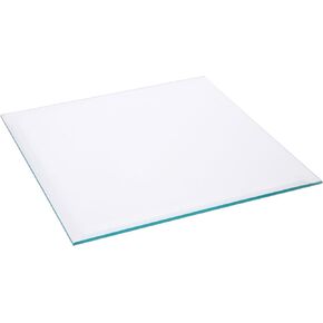 Plymor Square 5mm Beveled Clear Glass, 8 inch x 8 inch