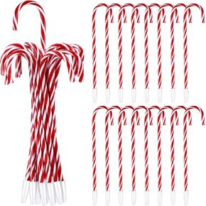 16 Pieces Christmas Ballpoint Pens Christmas Candy Cane Pen Snowman Umbrella Cane Ballpoint Pen for Christmas Party Stationery Supplies