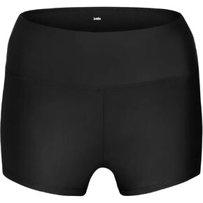 KNIX Leakproof Hip Hugger Swim Bottom, Black, 4X-Large