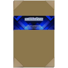 20 Sheets Chipboard 20pt (point) 8.5 X 14 Inches Light Weight Legal Size .020 Caliper Thick Cardboard Craft|Ship Brown Kraft Paper Board