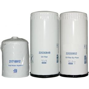 Filter Kit 22030848 22030852 21718912 Compatible for Volvo Penta Engine D4 D6
