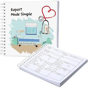 Marspark 1 Pack Nurse Report Sheet Notebook Nurse Essentials Nurse Made Simple Pocket Journals Notebook for Nursing Appreciation Gifts Clinical Supplies