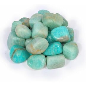 SUBSH Opalite Big Gemstones - Tumbled Crystals - Large Crystals - Meditation Accessories - Healing Crystals Set - Decorative Rocks - Stones for Planters - Metaphysical Supplies (10 Pcs)
