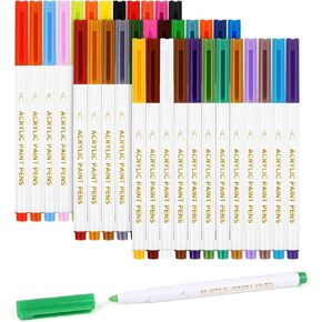 Wet Erase Markers, 36 Colors Whiteboard Markers, Low Odor White Board Wet Erase Pens with 1-5mm Fine Tip, Perfect for Writing on Whiteboards, Glass, Mirror, Home, Office and School Supplies