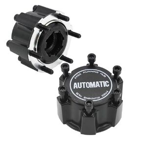 Free-Running Wheel Hubs Lock 28 Spline Replacement# 40260-1S700 Fit 1998-2003 Frontier X-Terra Navara D22 2.4 3.3L, 2 Piece