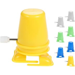 VOSAREA Clockwork Legged Robot Toy Movements, 8pcs Replacement Wind up Toys Movement Mechanism DIY Clay Material Accessories for Clay Work Repair Kid Toy Part