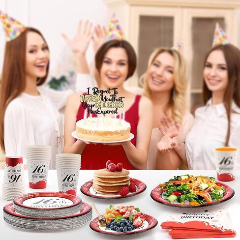 Ephlyn 1Pcs 18th Birthday Cake Topper Black Gold Glitter I Regret to Inform You That Your Childhood Has Expired Cake Pick for Funny 18th You are an Adult Birthday Party Cake Decorations Supplies in Saudi Arabia