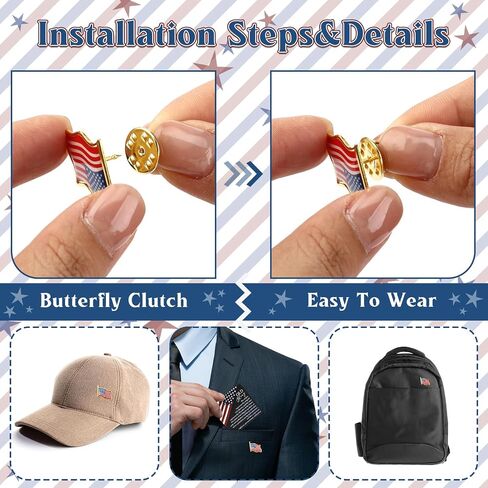 30 Sets Veterans Day Gifts 30 American Flag Pins Military Veterans Label Pins Bulk 30 Patriotic Themed Cards and 30 Bags USA Souvenirs for Veterans Day Party Supplies in Saudi Arabia