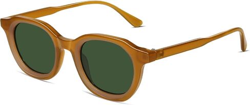 VANLINKER Retro Round Sunglasses for Men Women Vintage Circle Shades VL9829 46mm in Saudi Arabia