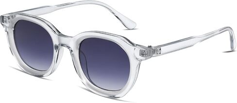 VANLINKER Retro Round Sunglasses for Men Women Vintage Circle Shades VL9829 46mm in Saudi Arabia