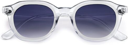 VANLINKER Retro Round Sunglasses for Men Women Vintage Circle Shades VL9829 46mm in Saudi Arabia