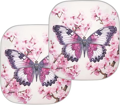 Scorpion Moon Automotive Interior Sun Protection Car Sun Shade for Windshield Rose Print Foldable Sunshade Car Windshield Automotive Windshield Sunshades Accessories, Medium in Saudi Arabia
