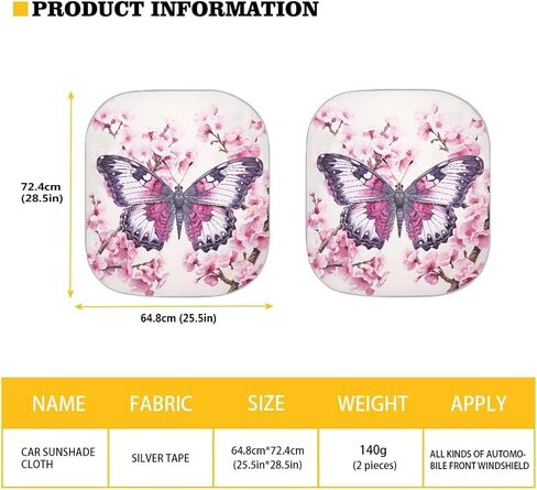 Scorpion Moon Automotive Interior Sun Protection Car Sun Shade for Windshield Rose Print Foldable Sunshade Car Windshield Automotive Windshield Sunshades Accessories, Medium in Saudi Arabia