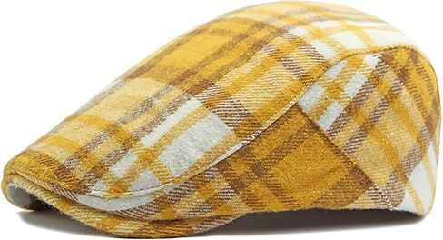 Idopy Men's Classic Adjustable Ivy Irish Newsboy Golf Cap Hat in Saudi Arabia