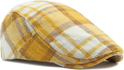 Idopy Men's Classic Adjustable Ivy Irish Newsboy Golf Cap Hat in Saudi Arabia