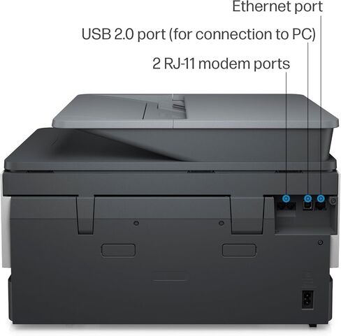 HP OfficeJet 9012e الكل في واحد طابعة نافثة للحبر ملونة ناسخة ناسخة فاكس مع طابعات كمبيوتر محمولة بالحبر الفوري لمدة 6 أشهر للاستخدام المنزلي والمكتب والطباعة على الوجهين واي فاي 1G5L4A (تم تجديد قسط) in Saudi Arabia
