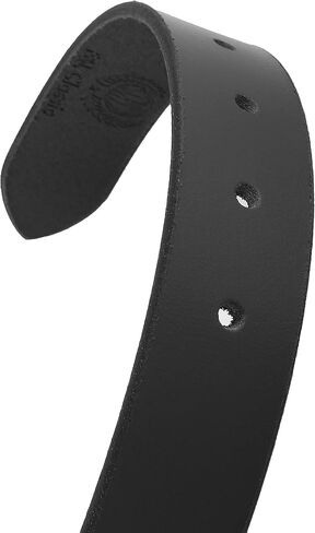 F&L CLASSIC Belt for Buckles 100% Full Grain One Piece Leather Belt, w/Snaps for Interchangeable Buckles,1.25" wide, in Saudi Arabia