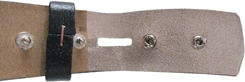 F&L CLASSIC Belt for Buckles 100% Full Grain One Piece Leather Belt, w/Snaps for Interchangeable Buckles,1.25" wide, in Saudi Arabia
