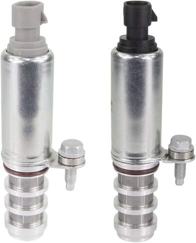 ZBN 12655421 12655420 مدخل عمود الحدبات والعادم، محرك الملف اللولبي للتحكم في زيت VVT مجموعة صمامات (2 قطعة) متوافقة مع Chevy Cobalt HHR Malibu Equinox GMC Terrain Pontiac Saturn in Kuwait