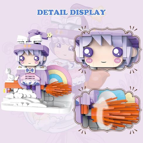 Oichy Music Box Building Toys for Girls and Boys, DIY Music Box Kit, Fairy Tale Collection Model Building Kits Educational Toys Birthday Gift for Adults Kids Ages 8+(339 PCS) in Saudi Arabia