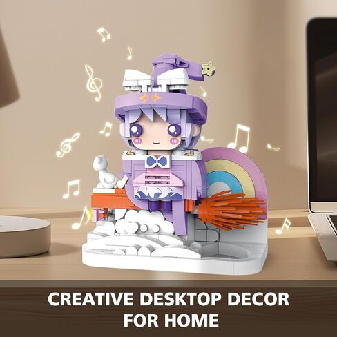 Oichy Music Box Building Toys for Girls and Boys, DIY Music Box Kit, Fairy Tale Collection Model Building Kits Educational Toys Birthday Gift for Adults Kids Ages 8+(339 PCS) in Saudi Arabia