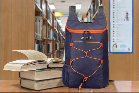 levayhill 16L Hiking Daypack, Water Resistant Lightweight Packable Backpack for Travel, Camping Outdoor Backpack Portable Folding Carry-on Bag,Blue in Kuwait