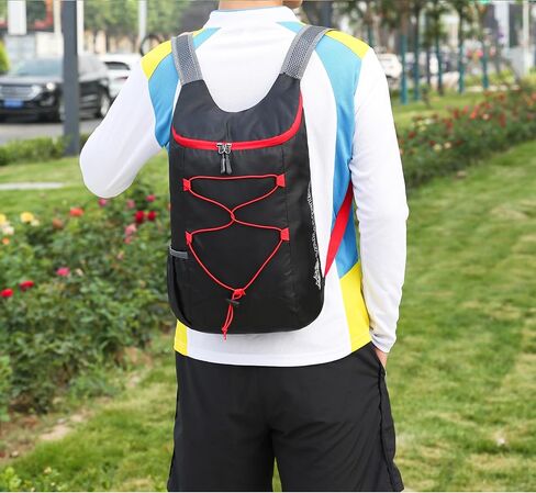 levayhill 16L Hiking Daypack, Water Resistant Lightweight Packable Backpack for Travel, Camping Outdoor Backpack Portable Folding Carry-on Bag,Blue in Kuwait