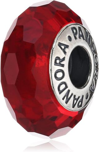Pandora Red Faceted Murano Charm 791066 in Saudi Arabia