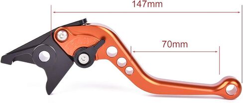 Adjustable Short Brake Clutch Levers for CBR600RR 2007-2019, CBR1000RR/FIREBLADE 2008-2016, CB1000R NeoSportCafe 2018-2019 Black in Kuwait