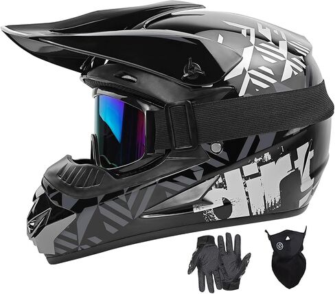 Motocross Helmet Youth Dirt Bike Helmets Fashion Adult Motorcycle Helmet Off-Road Moutain Bike Helmet DOT Approved in Kuwait