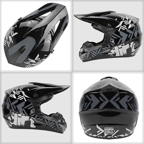 Motocross Helmet Youth Dirt Bike Helmets Fashion Adult Motorcycle Helmet Off-Road Moutain Bike Helmet DOT Approved in Kuwait
