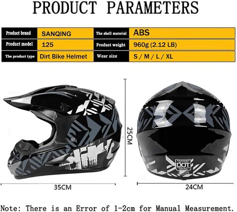 Motocross Helmet Youth Dirt Bike Helmets Fashion Adult Motorcycle Helmet Off-Road Moutain Bike Helmet DOT Approved in Kuwait