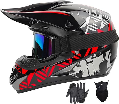 Motocross Helmet Youth Dirt Bike Helmets Fashion Adult Motorcycle Helmet Off-Road Moutain Bike Helmet DOT Approved in Kuwait
