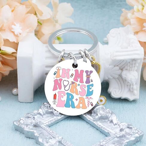 igvean Nurse Gifts Keychain Funny Gifts for Nurses Nurse Graduation Gift Birthday Christmas Appreciation Gifts for Nurses in Saudi Arabia