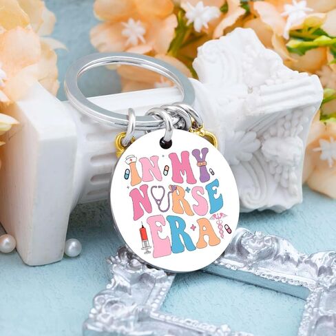 igvean Nurse Gifts Keychain Funny Gifts for Nurses Nurse Graduation Gift Birthday Christmas Appreciation Gifts for Nurses in Saudi Arabia