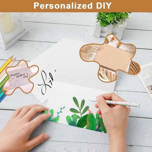10 Assorted Colors Blank Cards and Envelopes 4.25 x 5.5 Heavyweight Folded Cardstock and A2 Envelopes Self Seal 100 Packs for Invitations, Wedding, DIY Greeting Cards, Thank You Cards in Saudi Arabia