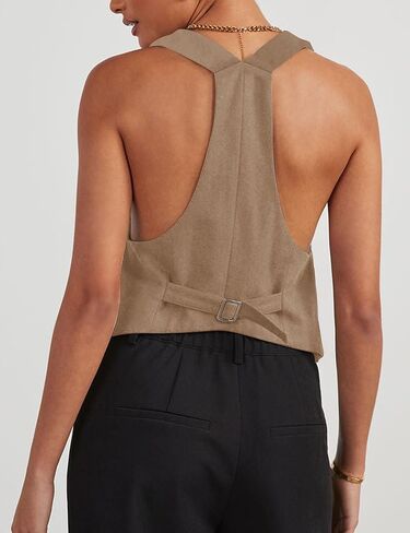 العثور على الزهور المرأة عارضة تنوعا زر يصل أكمام سترة مثير الخامس الرقبة سترة صدرية in Kuwait