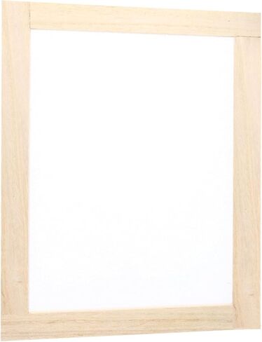 MECCANIXITY 1pcs Silk Screen Printing Frame, 9.8x7.5 Inch Wood with 160 White Mesh for Screen Printing DIY Project in Saudi Arabia