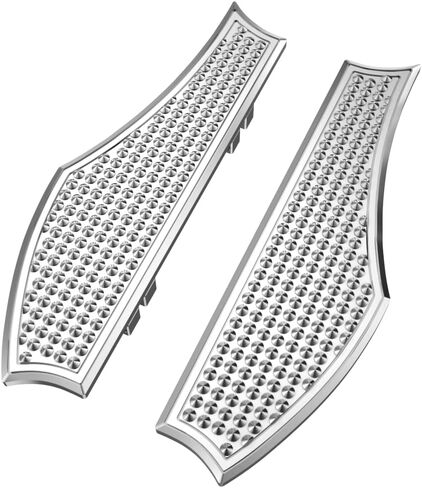Harley Driver Footpegs Vengeance Front Ride Floor Board Floorboards Fit for Harley Touring Road Glide Street Glide Electra Glide(Chrome) in Saudi Arabia