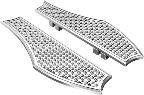 Harley Driver Footpegs Vengeance Front Ride Floor Board Floorboards Fit for Harley Touring Road Glide Street Glide Electra Glide(Chrome) in Saudi Arabia