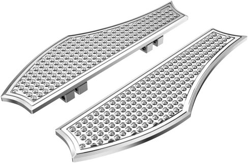 Harley Driver Footpegs Vengeance Front Ride Floor Board Floorboards Fit for Harley Touring Road Glide Street Glide Electra Glide(Chrome) in Saudi Arabia