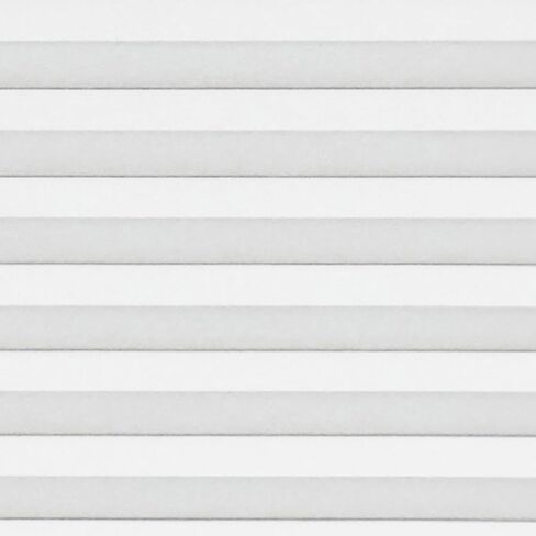 DEZ FURNISHINGS Cordless 1.5" Blackout Cellular Shade, Energy Saver, 46" W x 48" H, White in Saudi Arabia