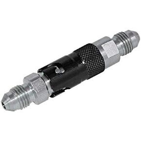 Stainless Steel Motorcycle AN3 3AN Front Brake Fluid Quick Removal Cover Replace Brake Line Disconnect Fitting Dry Break Coupling Black