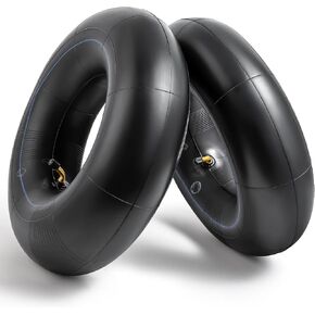 2-PCS 12X5.00-6 Replacement Inner Tube with TR87 Bent Valve Stem Compatible with Wheelbarrows, Mowers, Hand Trucks and More 12X5.00-6 Tire Tubes